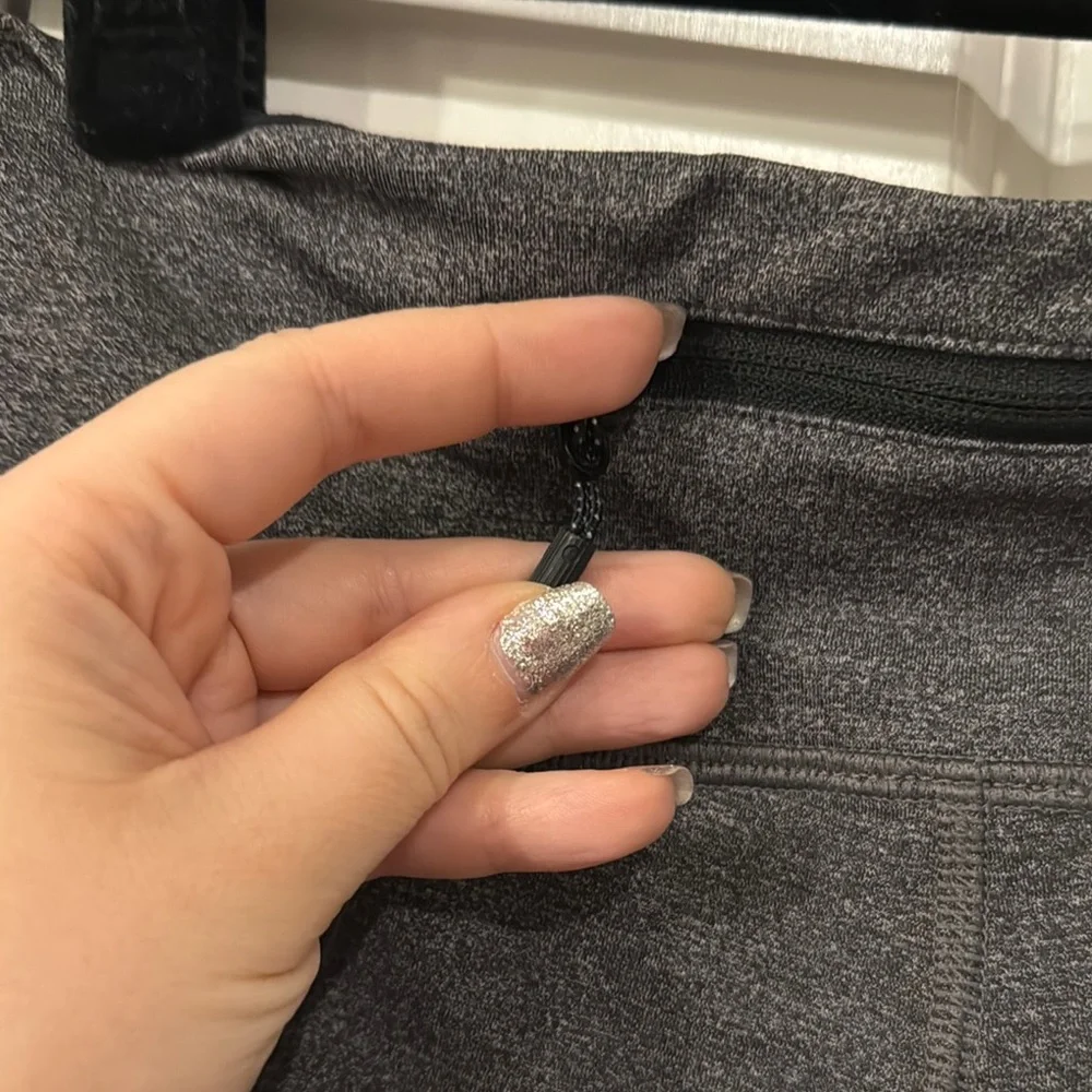 Worn Lululemon Gray Leggings size 4